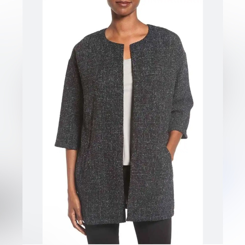 Eileen Fisher Briar Patch Wool Blazer Jacket